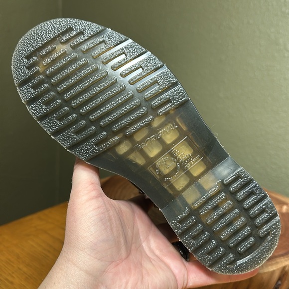 DR. MARTENS 1460 Stud Wanama Leather Lace Up Boots - Picture 13 of 16